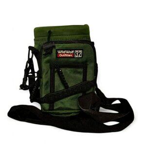 Wild Wolf Outfitters Crossbody 32oz Water Bottle Holder Bag Adjustable Utility